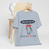 "We CAN Do It" Unisex Jersey Short Sleeve Tee