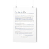 I Am a HorseGirl  Poster