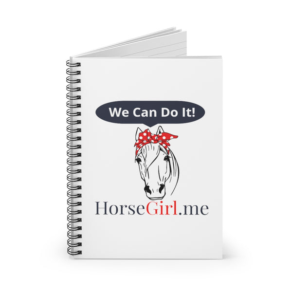 "We CAN Do It" Spiral 6"x 8" Notebook