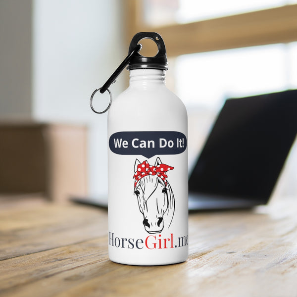 "We CAN Do It" Stainless Steel Water Bottle